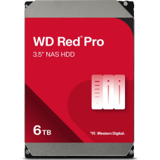WD Western Digital Red Pro internal hard drive 6 TB 7200 RPM 256 MB 3.5" Serial ATA