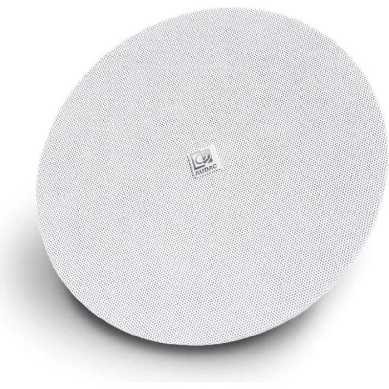 Audac AUDAC CENA812I/W Głośnik sufitowy 8'' z mocowaniem SpringFit&trade;, wersja biała, 8Ohm i 100V