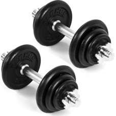 Spokey Hantle Egir żeliwne 2 x 10 kg