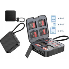 Ulanzi Etui na Karty Pamięci 13szt. + Czytnik 10Gbps 3w1 CFE-A SD TF / ULANZI / CRC10