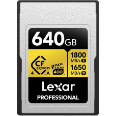 Lexar Karta Lexar Professional Gold CFexpress 640 GB  (LCAGOLD640G-RNENG)