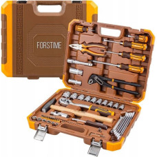 Forcekraft Zestaw narzędzi 1/2'' i 1/4'' 60el. (6-kątnych) (7-27mm)