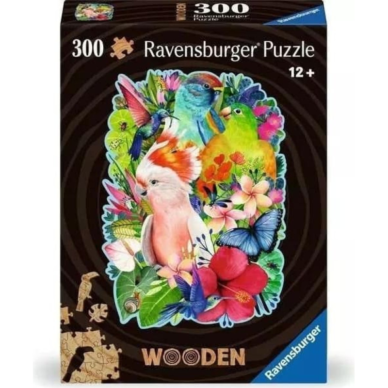 Ravensburger Puzzle drewniane 300 Ptaki