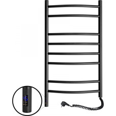 Navin Electric towel rail Kamelia 480*800 Sensor with timer right black 12-207033-4880