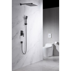 Bluewater Potinkinė du&scaron;o sistema Blue Water Toronto TOR-ZKP.150C, juoda matinė