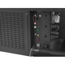 Lanberg Rackmount server ATX chassis 450/08 19''/4U