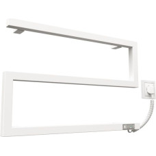 Kosser Zeta 350x550 ER electric towel rail with timer, white (cable on the right)