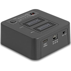 Delock Stacja dokująca Delock USB 20 Gbps stacja dokująca dla 2 x M.2 NVMe PCIe SSD z funkcją klonowania i usuwania