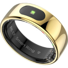 Powerton Smart RING PRO z�oty, pomiar stresu, t�tno, monitorowanie snu, roz. 8, Powerton