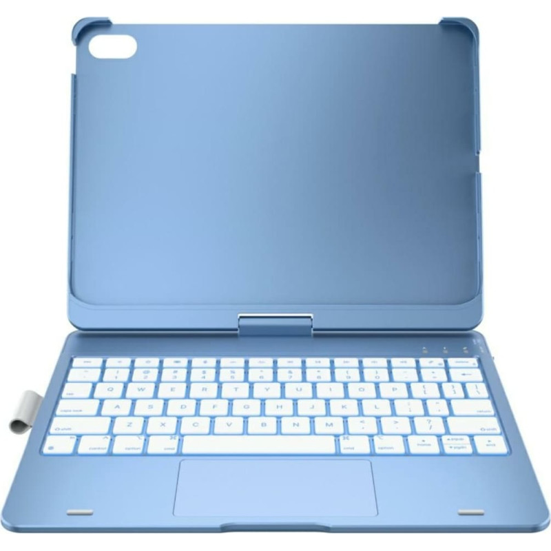 4Kom.pl Etui Typecase Flexbook Touch             z klawiaturą do iPad 11'' (A16) 2025 / iPad 10.9'' 2022 jasno niebieski