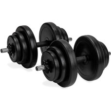 Noname VIRTUFIT REGULOWANY ZESTAW HANTLI - WINYL - 2 X 14 KG