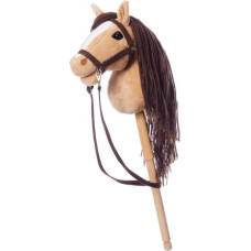 Tootiny Horse on a stick HOPPIHORSE Hobby Horse A4 beige