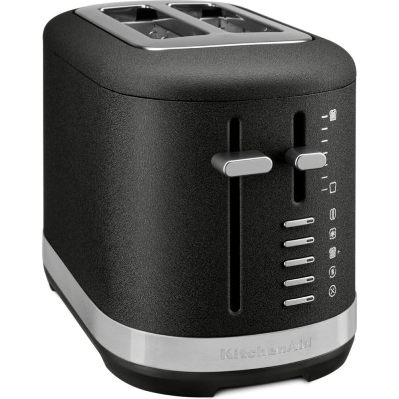 Kitchenaid 859711684250 toaster 7 2 slice(s) 980 W Black, Stainless steel