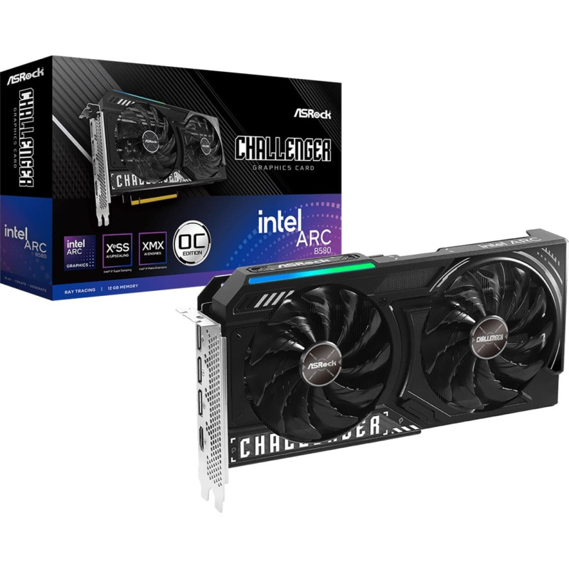 Asrock Intel Arc B580 Challenger 12GB OC Arc B580 GDDR6