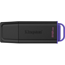 Kingston Technology DataTraveler Exodia USB atmintukas 512 GB USB A tipo 3.2 Gen 1 (3.1 Gen 1) Juoda, Violetinė