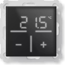 Homematic Ip Homematic IP Termostat ścienny szklany z czujnikiem CO2 czarny