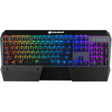 Cougar Klawiatura Cougar COUGAR Gaming Tastatur Attack X3 RGB  Mech. Cherry MX silber