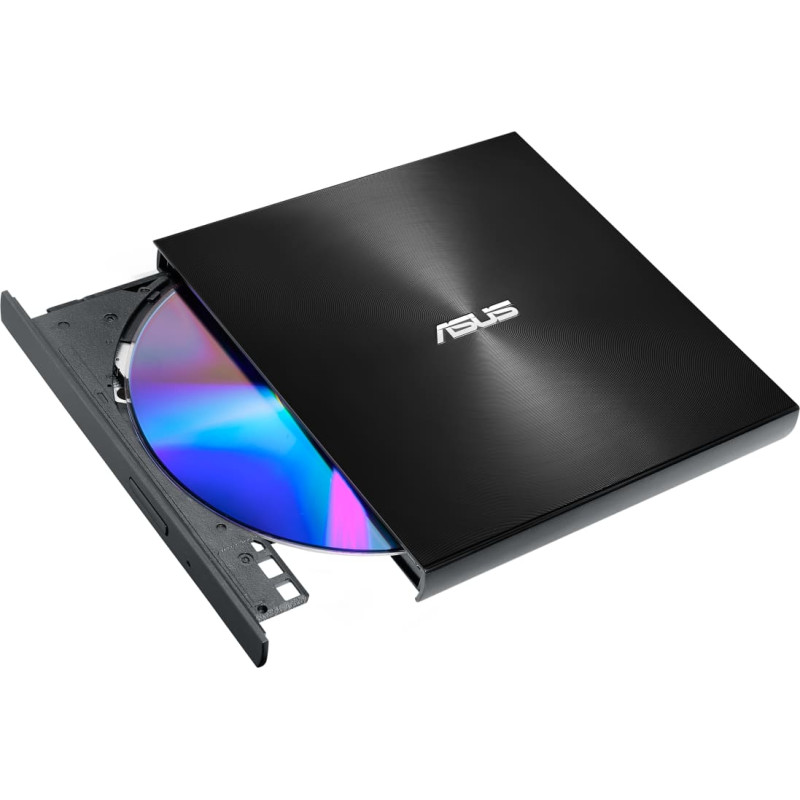 Asus ZenDrive U8M (SDRW-08U8M-U) optinių diskų įrenginys DVD&plusmn;RW Juoda