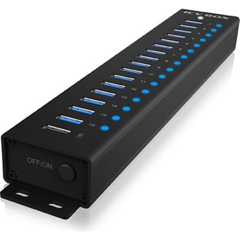 Icybox ICY BOX IB-HUB1717-U3 16+1 port USB HUB